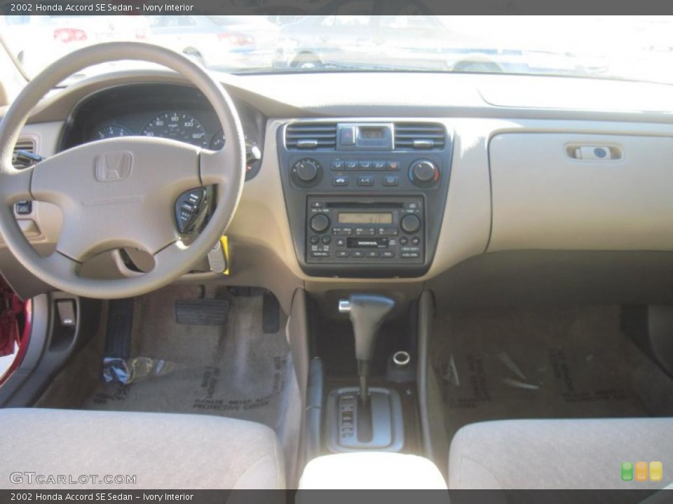 Ivory Interior Dashboard for the 2002 Honda Accord SE Sedan #39303709