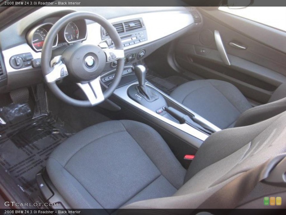 Black Interior Photo for the 2008 BMW Z4 3.0i Roadster #39303757