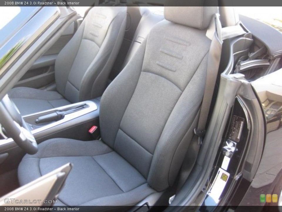 Black Interior Photo for the 2008 BMW Z4 3.0i Roadster #39303789
