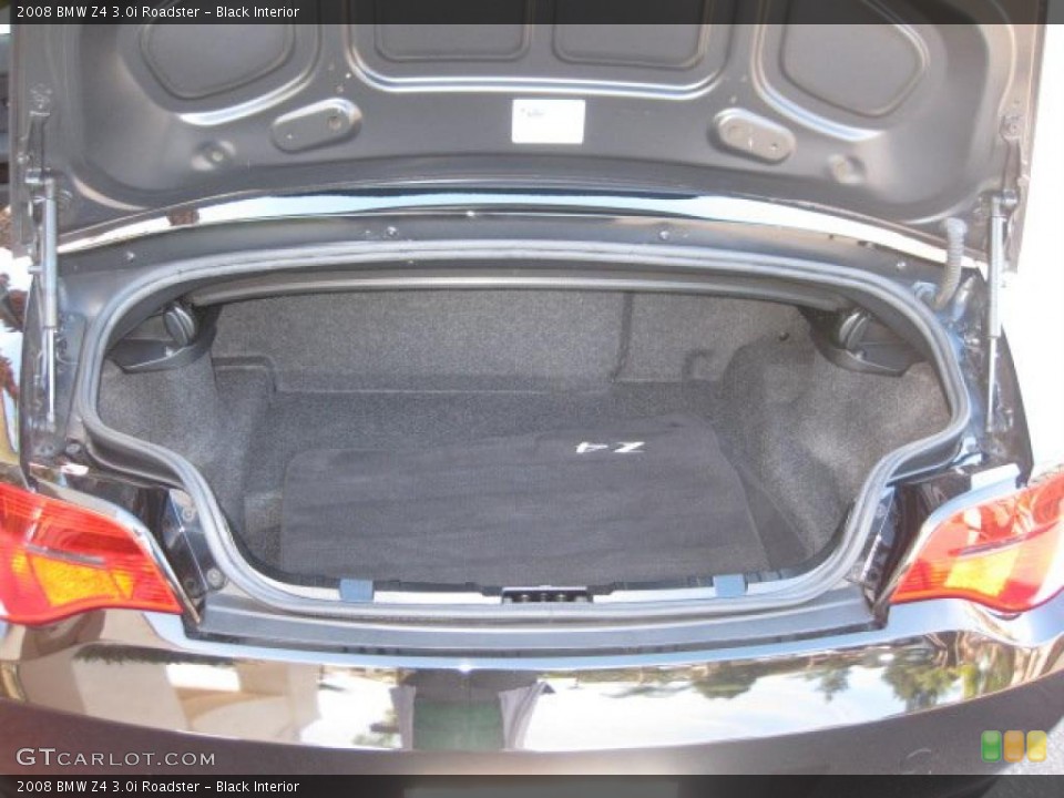 Black Interior Trunk for the 2008 BMW Z4 3.0i Roadster #39303825