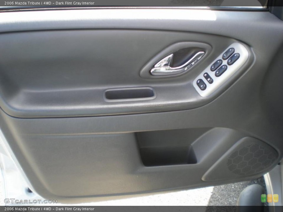 Dark Flint Gray Interior Door Panel for the 2006 Mazda Tribute i 4WD #39304205