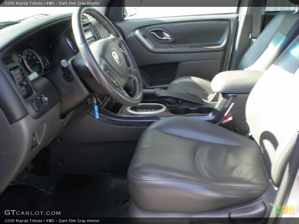 Dark Flint Gray Interior Photo for the 2006 Mazda Tribute i 4WD #39304221
