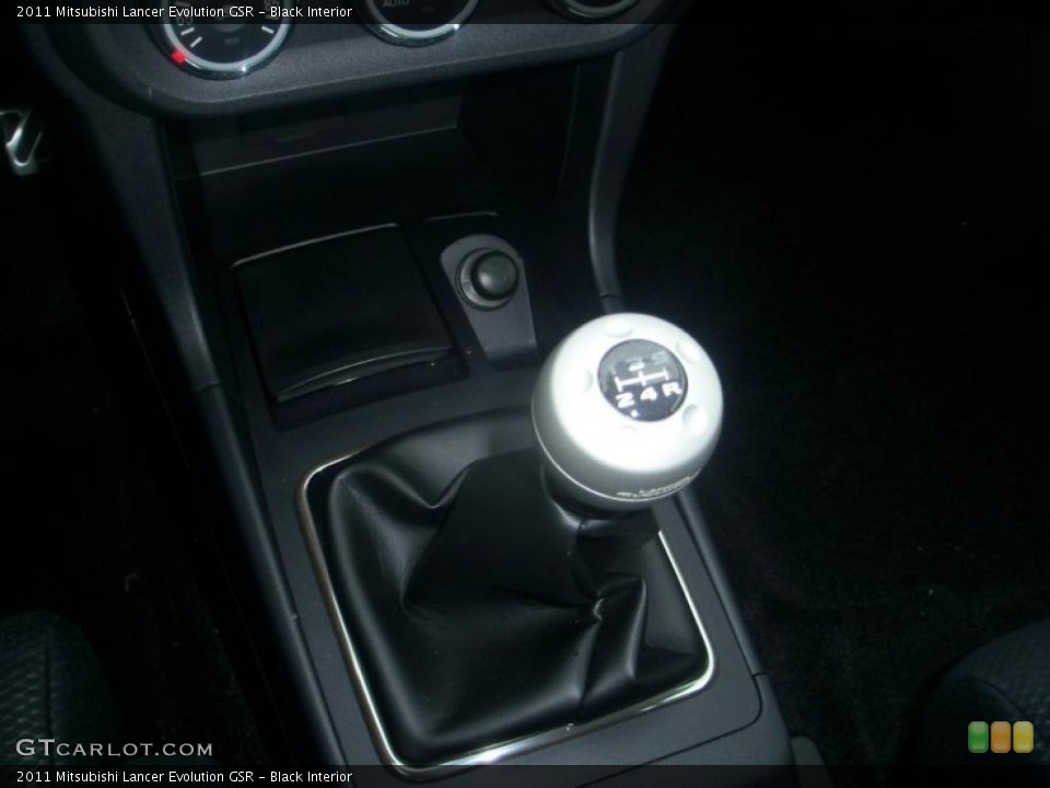 Black Interior Transmission for the 2011 Mitsubishi Lancer Evolution GSR #39304425