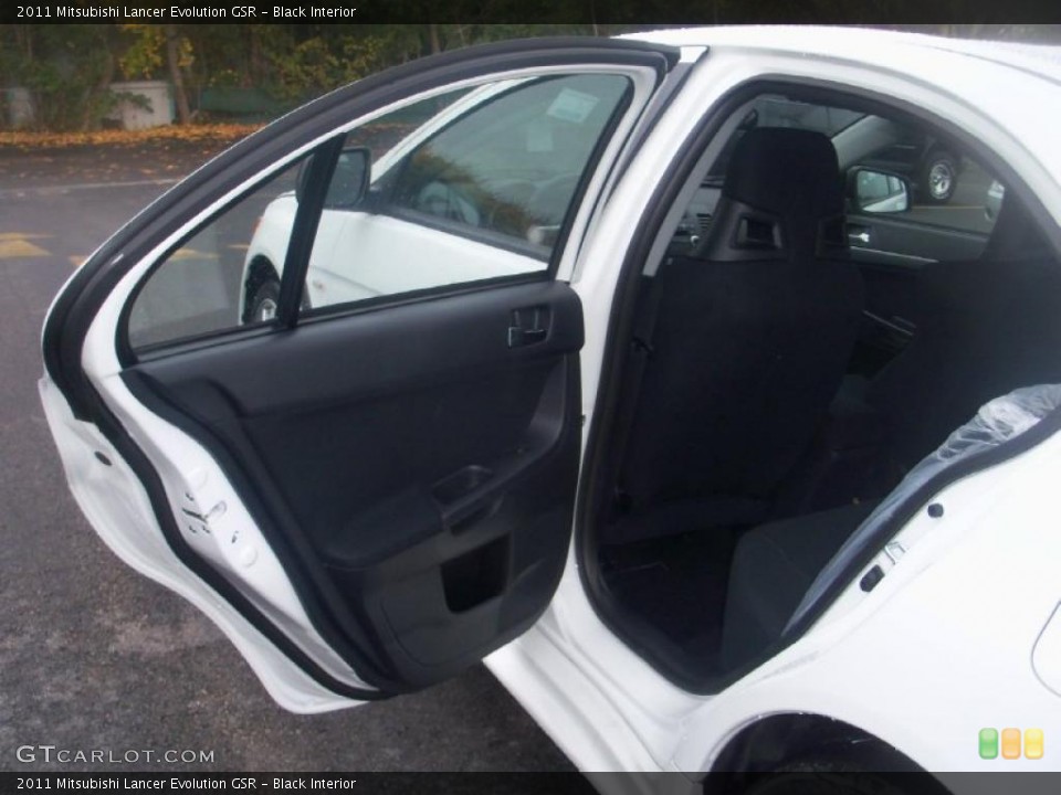 Black Interior Door Panel for the 2011 Mitsubishi Lancer Evolution GSR #39304613