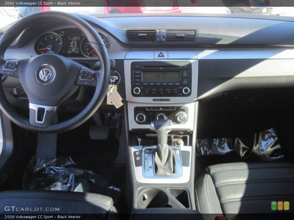 Black Interior Dashboard for the 2009 Volkswagen CC Sport #39304793