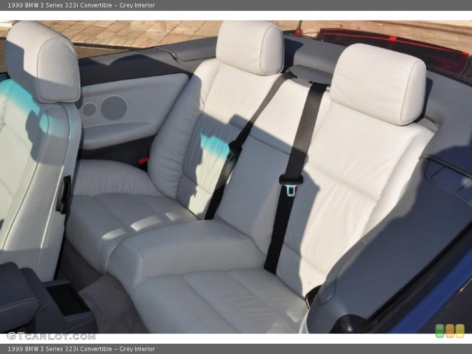 Grey Interior Photo for the 1999 BMW 3 Series 323i Convertible #39305181