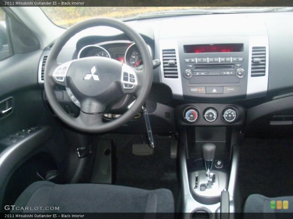 Black Interior Dashboard for the 2011 Mitsubishi Outlander ES #39305189