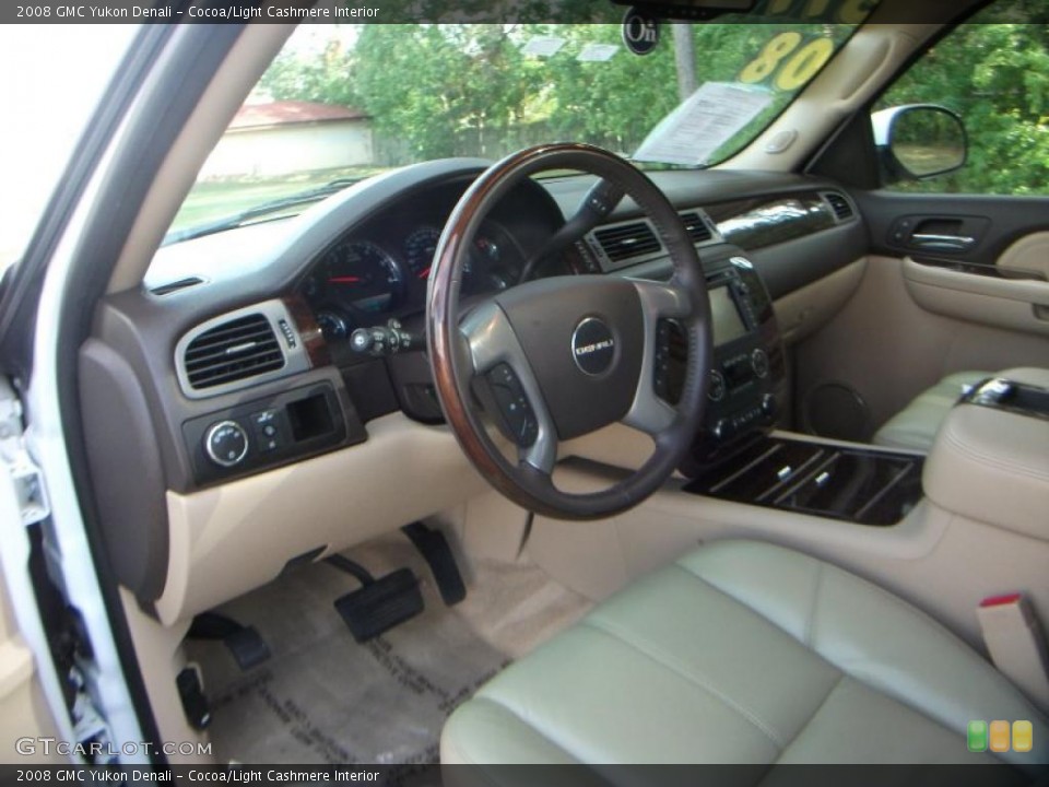 Cocoa/Light Cashmere Interior Prime Interior for the 2008 GMC Yukon Denali #39305257