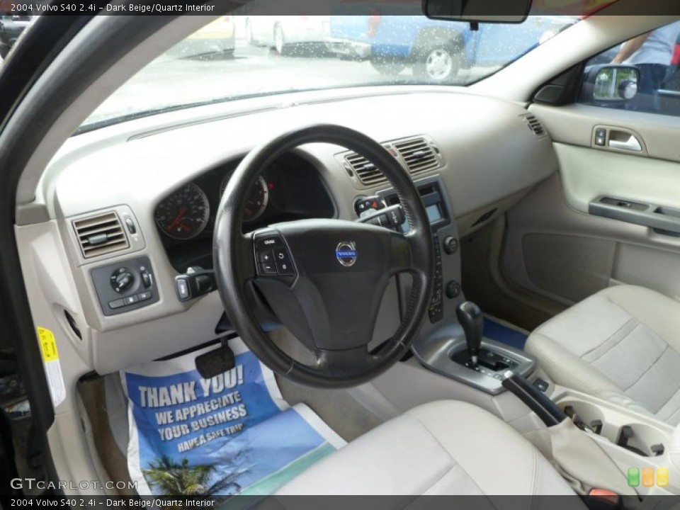 Dark Beige/Quartz Interior Prime Interior for the 2004 Volvo S40 2.4i #39305773