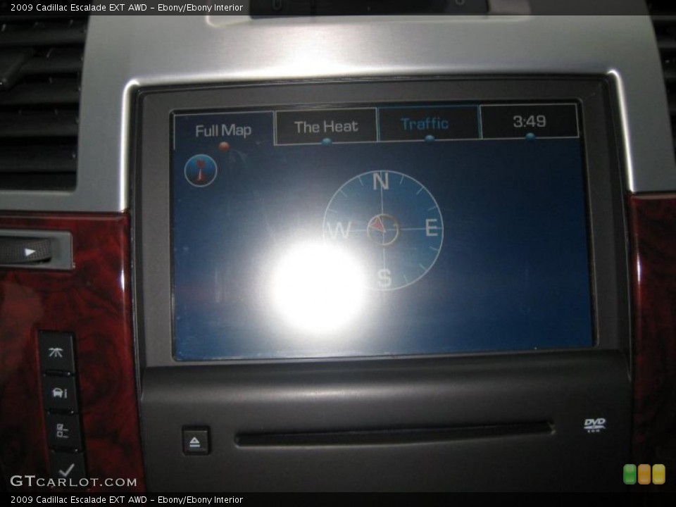 Ebony/Ebony Interior Navigation for the 2009 Cadillac Escalade EXT AWD #39306001