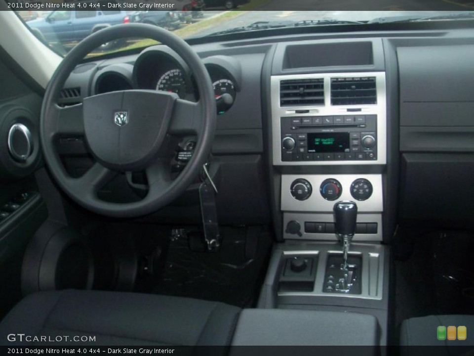 Dark Slate Gray Interior Dashboard for the 2011 Dodge Nitro Heat 4.0 4x4 #39306021