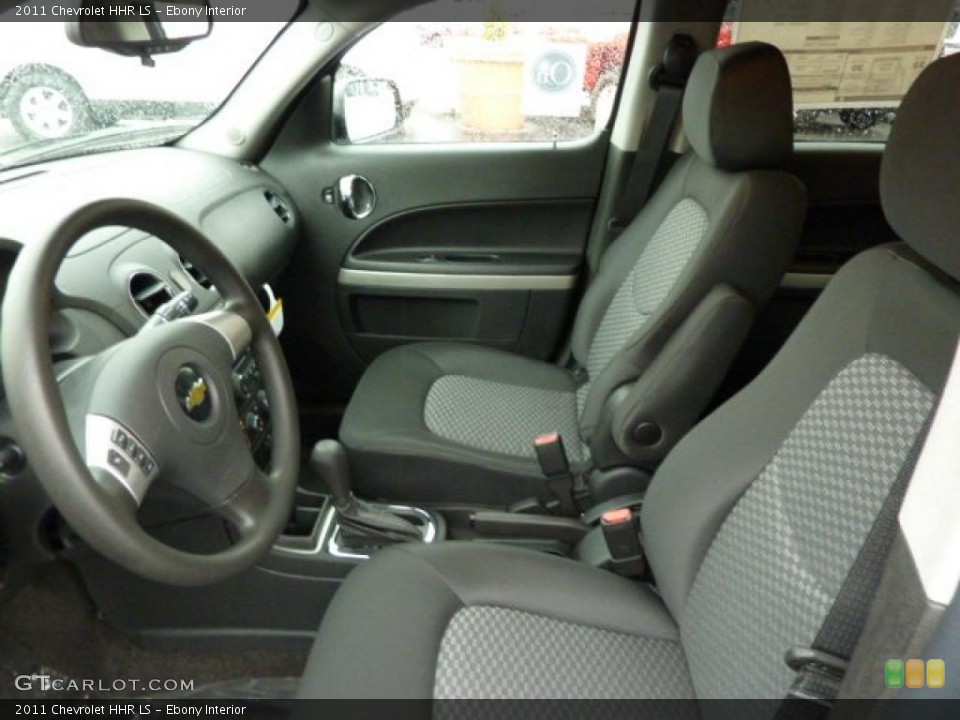 Ebony Interior Photo for the 2011 Chevrolet HHR LS #39306661