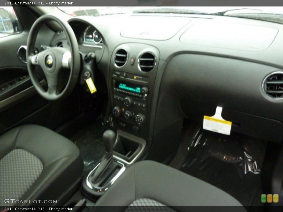 Ebony Interior Dashboard for the 2011 Chevrolet HHR LS #39306677