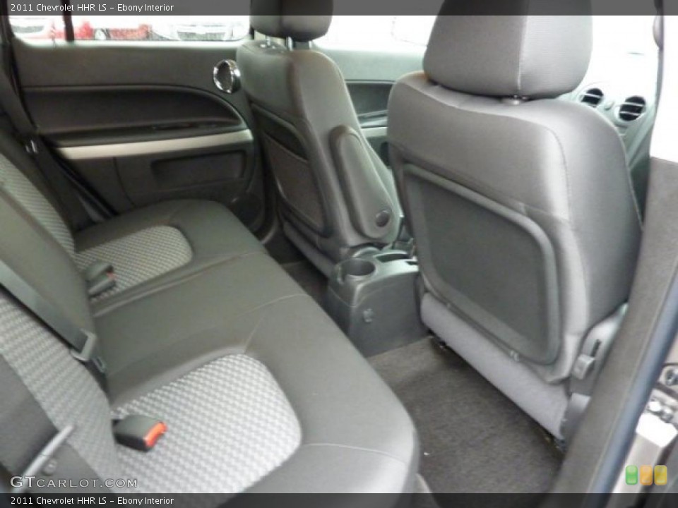 Ebony Interior Photo for the 2011 Chevrolet HHR LS #39306697