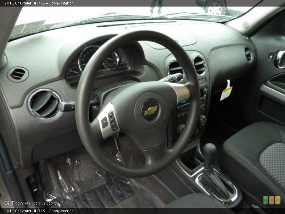 Ebony Interior Prime Interior for the 2011 Chevrolet HHR LS #39306753