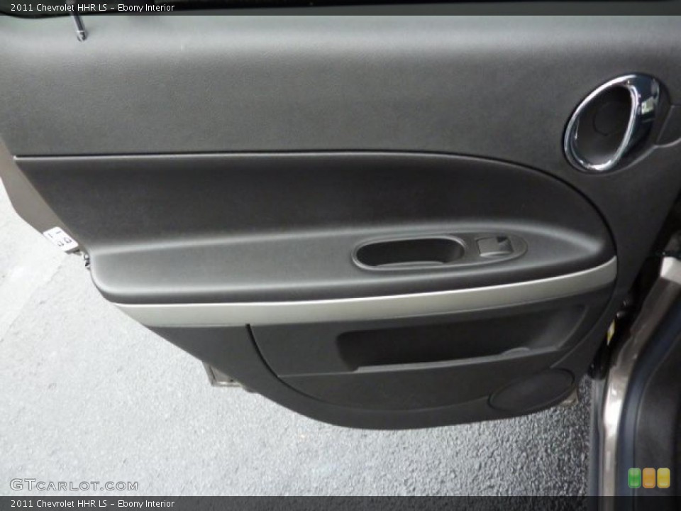 Ebony Interior Door Panel for the 2011 Chevrolet HHR LS #39306801
