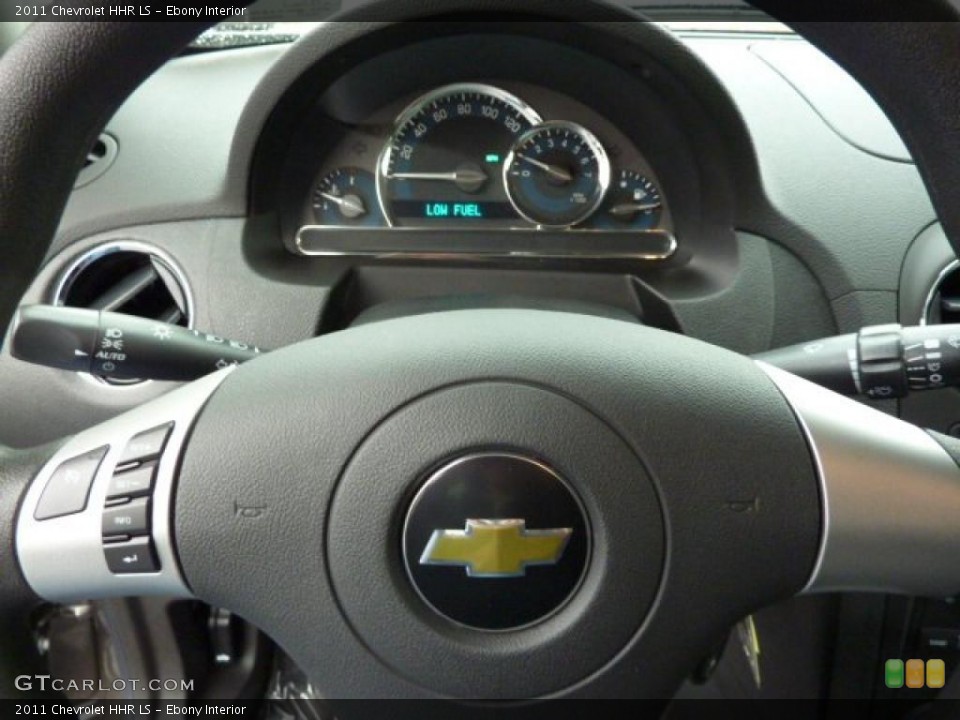 Ebony Interior Steering Wheel for the 2011 Chevrolet HHR LS #39306845