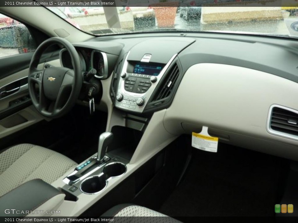 Light Titanium/Jet Black Interior Dashboard for the 2011 Chevrolet Equinox LS #39307293