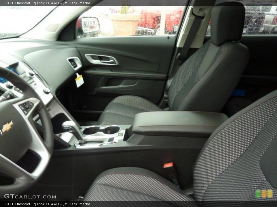 Jet Black Interior Photo for the 2011 Chevrolet Equinox LT AWD #39307581