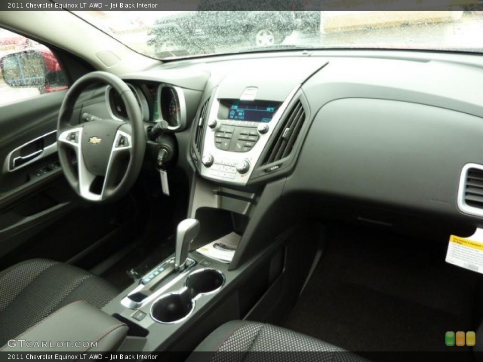 Jet Black Interior Dashboard for the 2011 Chevrolet Equinox LT AWD #39307597