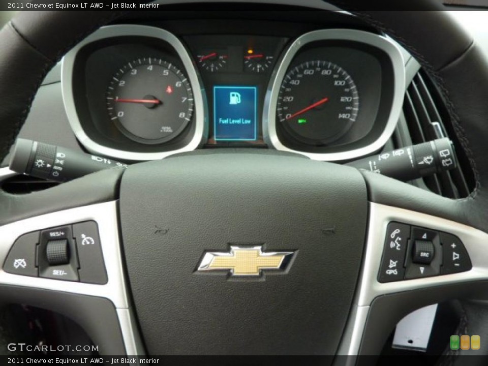 Jet Black Interior Controls for the 2011 Chevrolet Equinox LT AWD #39307761