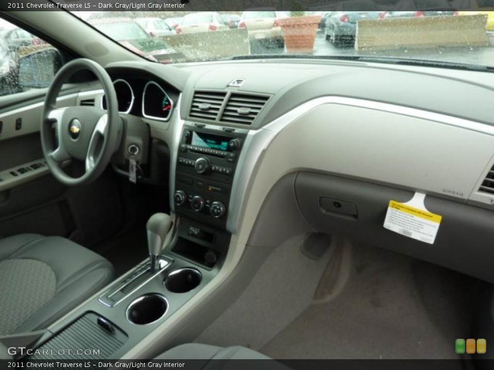 Dark Gray/Light Gray Interior Dashboard for the 2011 Chevrolet Traverse LS #39307929