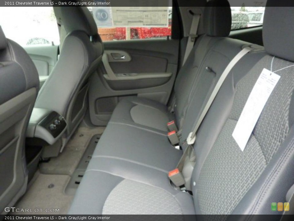 Dark Gray/Light Gray Interior Photo for the 2011 Chevrolet Traverse LS #39308029