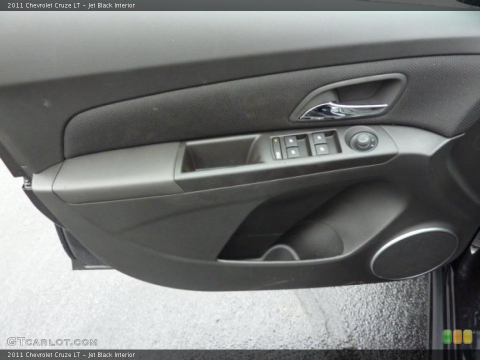 Jet Black Interior Door Panel for the 2011 Chevrolet Cruze LT #39309813