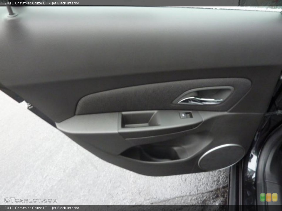 Jet Black Interior Door Panel for the 2011 Chevrolet Cruze LT #39309845