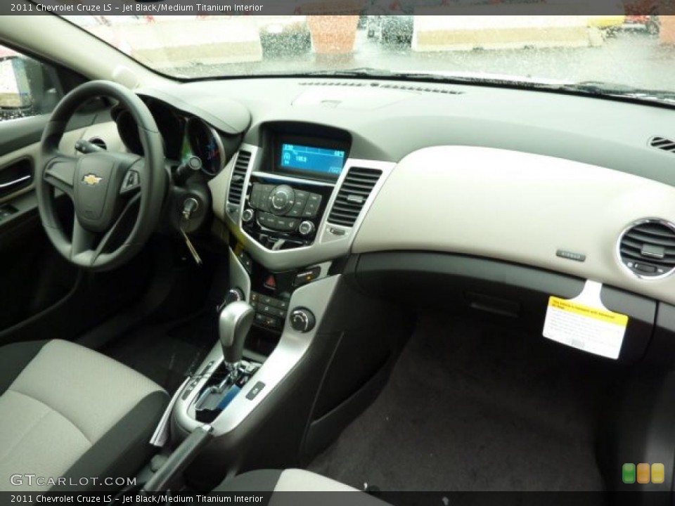 Jet Black/Medium Titanium Interior Dashboard for the 2011 Chevrolet Cruze LS #39310037