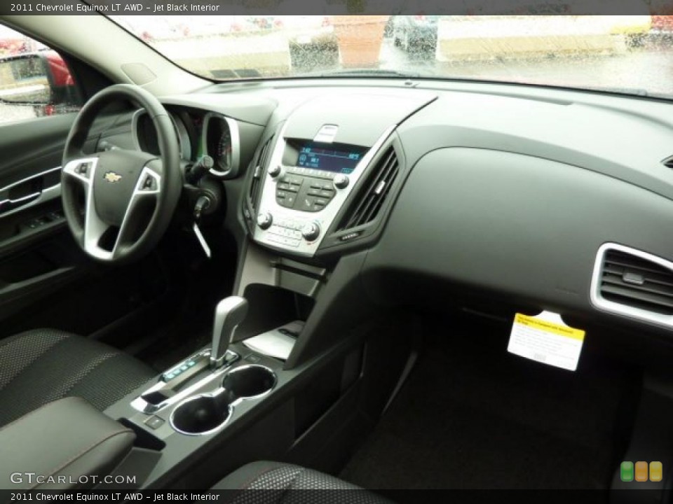 Jet Black Interior Dashboard for the 2011 Chevrolet Equinox LT AWD #39310345