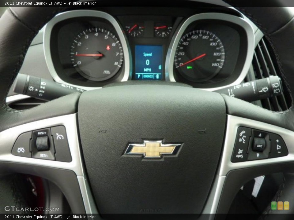 Jet Black Interior Controls for the 2011 Chevrolet Equinox LT AWD #39310505