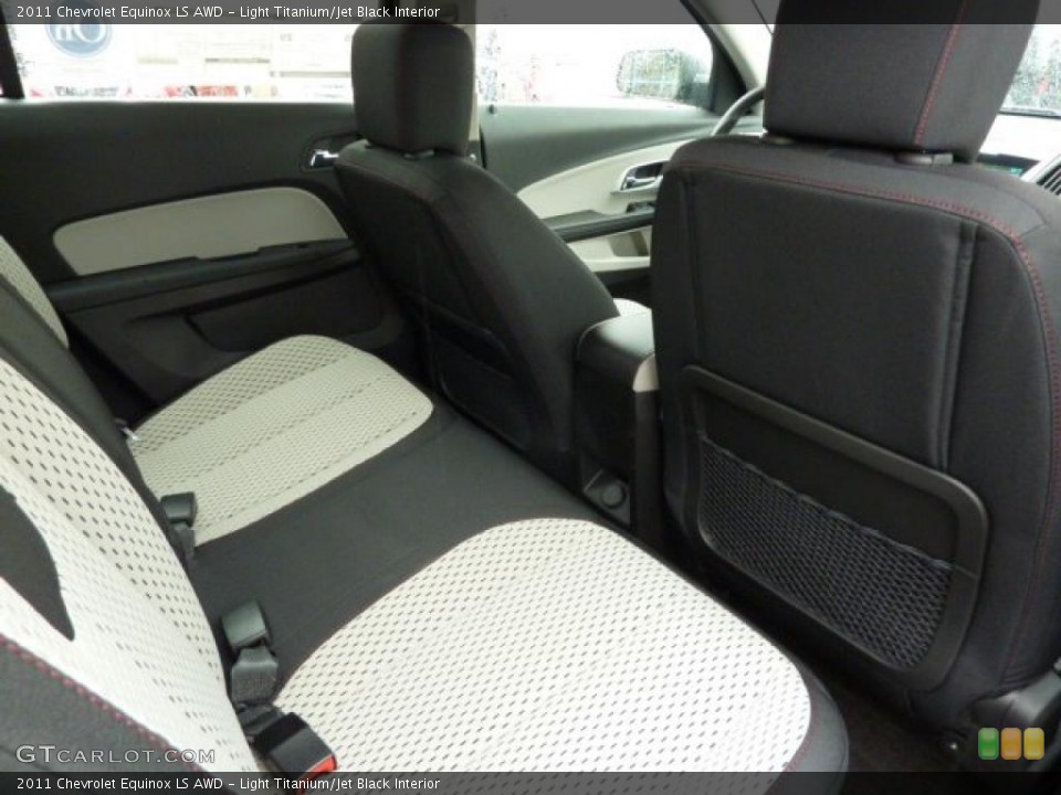 Light Titanium/Jet Black Interior Photo for the 2011 Chevrolet Equinox LS AWD #39310661