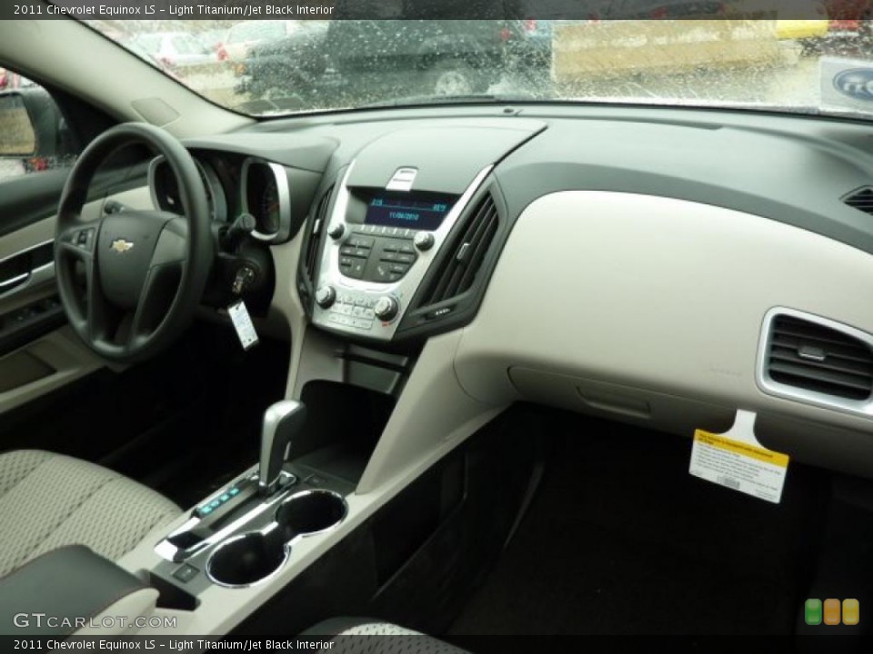 Light Titanium/Jet Black Interior Dashboard for the 2011 Chevrolet Equinox LS #39310953