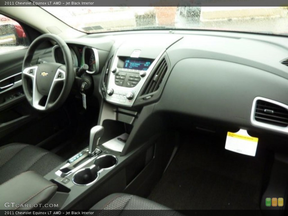 Jet Black Interior Dashboard for the 2011 Chevrolet Equinox LT AWD #39311265