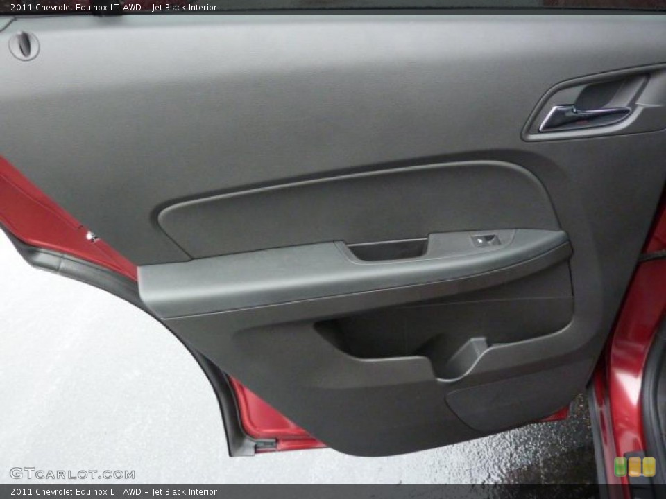 Jet Black Interior Door Panel for the 2011 Chevrolet Equinox LT AWD #39311385