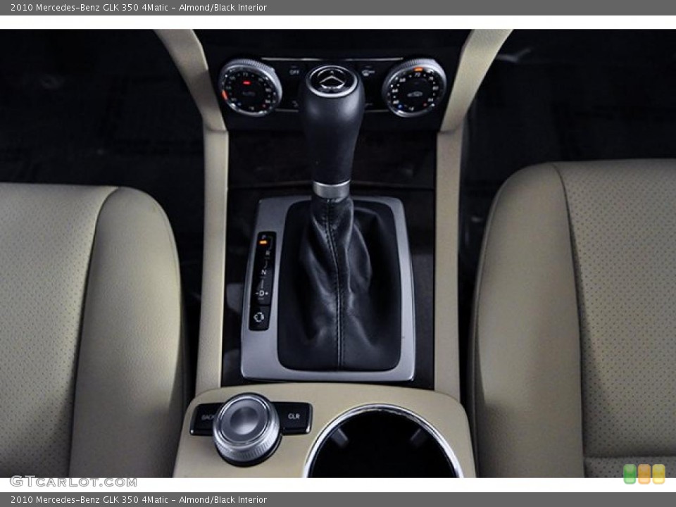 Almond/Black Interior Transmission for the 2010 Mercedes-Benz GLK 350 4Matic #39311417
