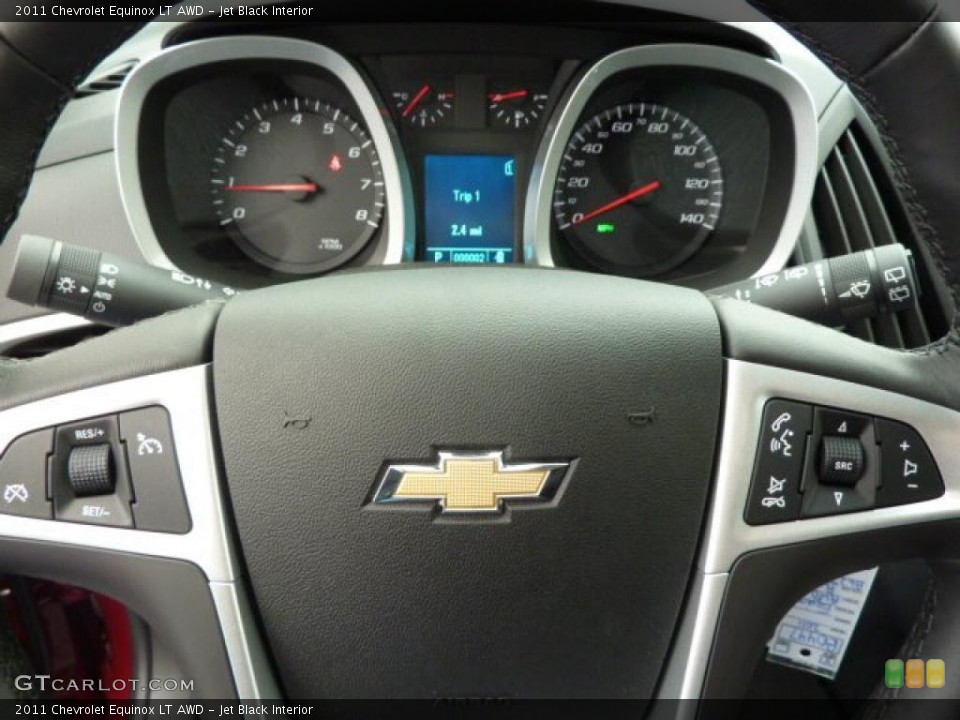 Jet Black Interior Controls for the 2011 Chevrolet Equinox LT AWD #39311425