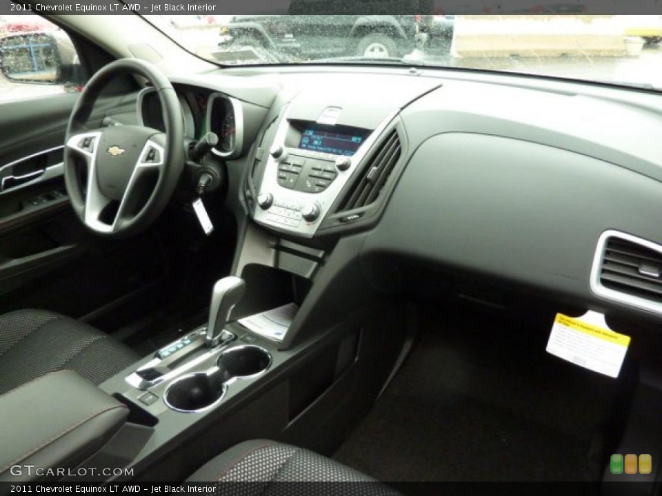 Jet Black Interior Dashboard for the 2011 Chevrolet Equinox LT AWD #39311569