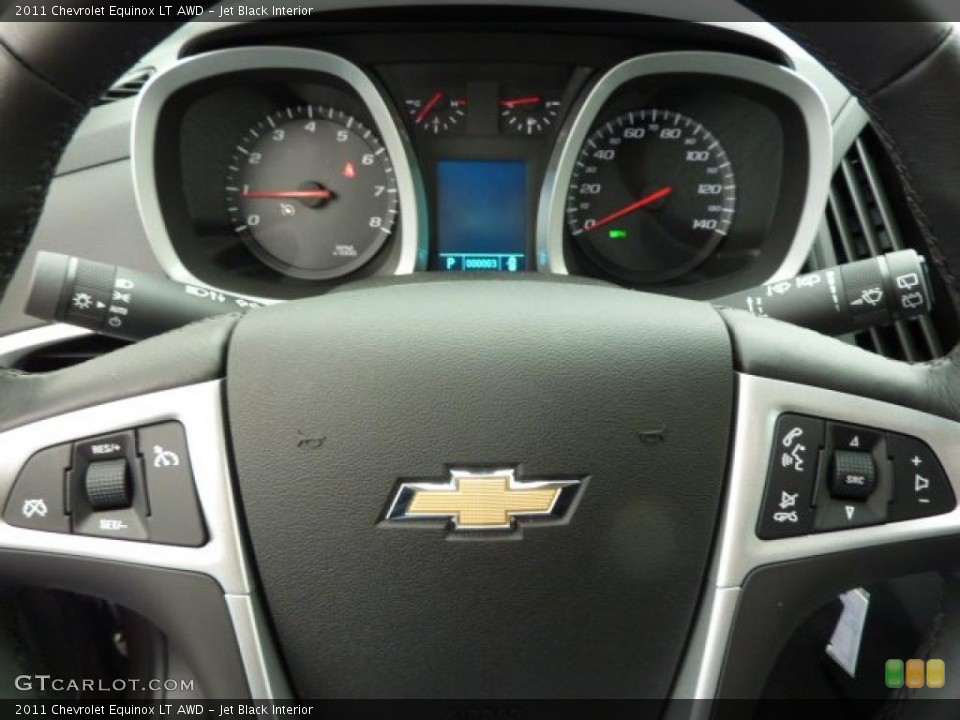 Jet Black Interior Controls for the 2011 Chevrolet Equinox LT AWD #39311729