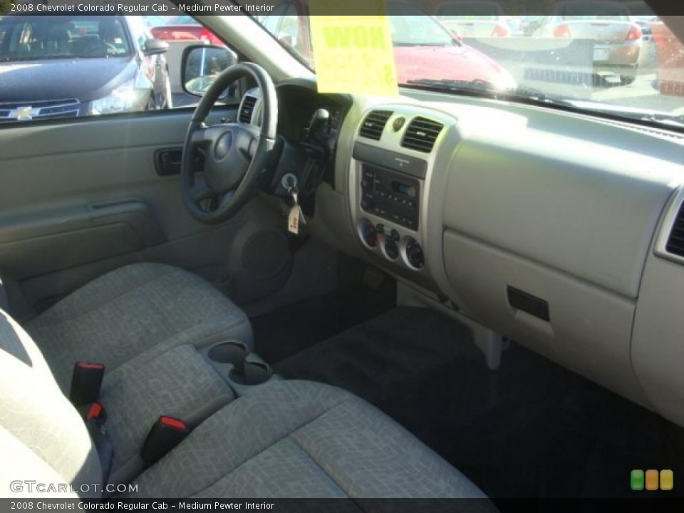 Medium Pewter Interior Dashboard for the 2008 Chevrolet Colorado Regular Cab #39311837