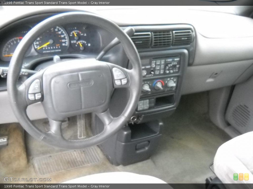 Gray Interior Dashboard for the 1998 Pontiac Trans Sport  #39313285