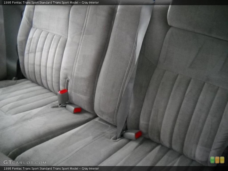 Gray Interior Photo for the 1998 Pontiac Trans Sport  #39313305