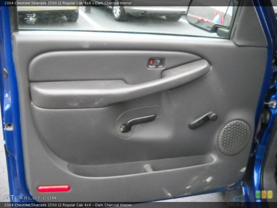 Dark Charcoal Interior Door Panel for the 2004 Chevrolet Silverado 1500 LS Regular Cab 4x4 #39313741