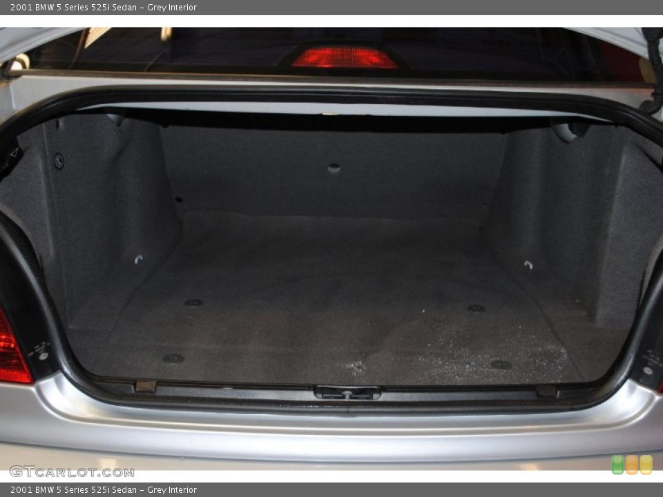 Grey Interior Trunk for the 2001 BMW 5 Series 525i Sedan #39315221