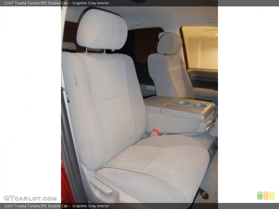 Graphite Gray Interior Photo for the 2007 Toyota Tundra SR5 Double Cab #39316205
