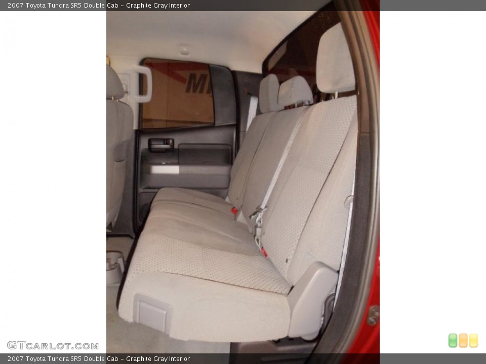 Graphite Gray Interior Photo for the 2007 Toyota Tundra SR5 Double Cab #39316229