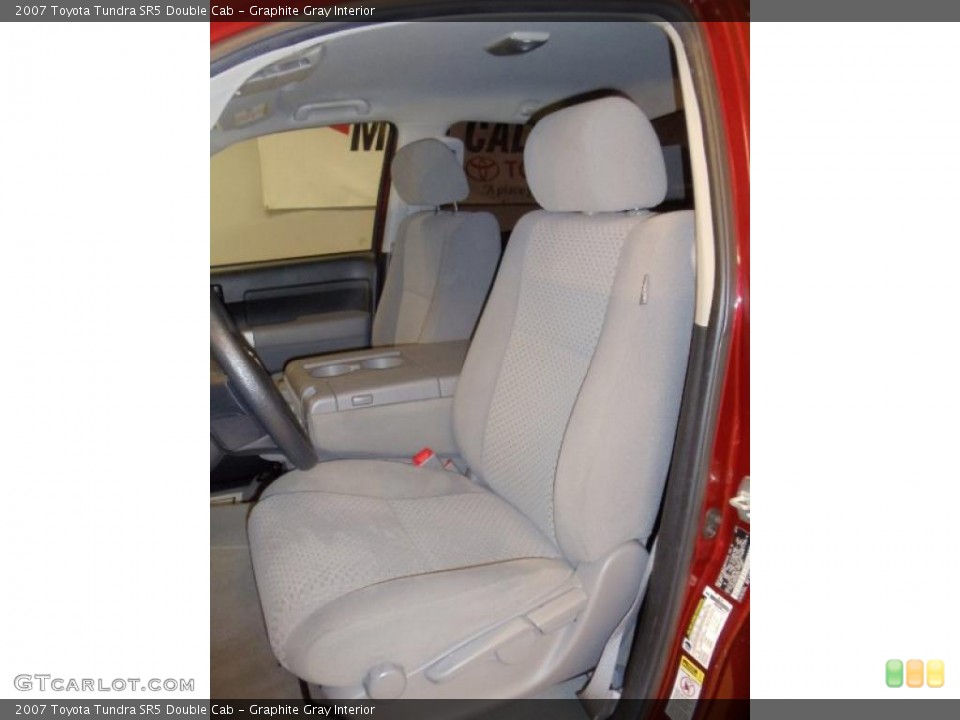 Graphite Gray Interior Photo for the 2007 Toyota Tundra SR5 Double Cab #39316241