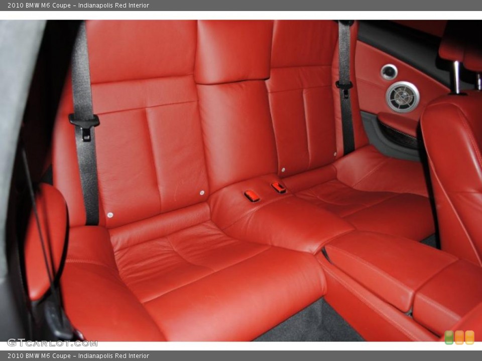 Indianapolis Red Interior Photo for the 2010 BMW M6 Coupe #39317133