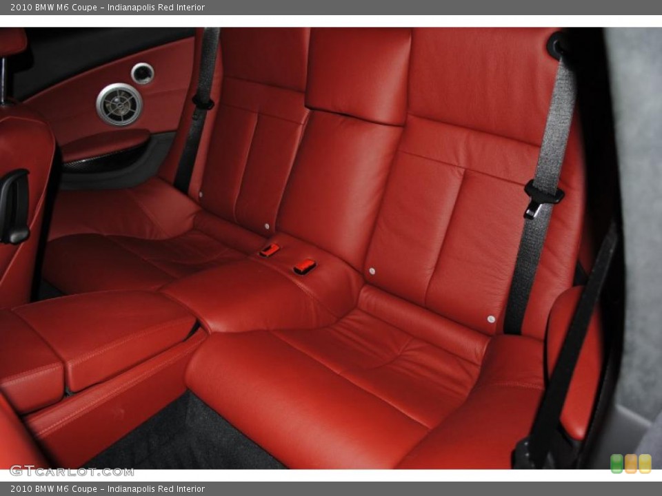 Indianapolis Red Interior Photo for the 2010 BMW M6 Coupe #39317237